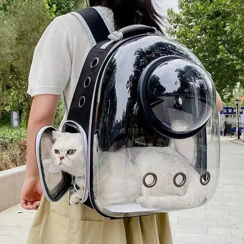 🐱 Portable Cat Backpack Carrier – Comfortable Travel Backpack for Cats & Small Pets