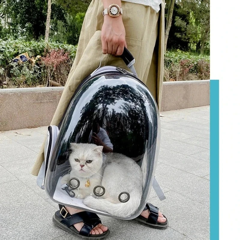 🐱 Portable Cat Backpack Carrier – Comfortable Travel Backpack for Cats & Small Pets