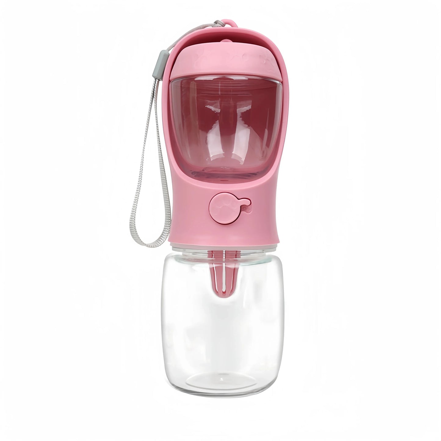 🐾🐶 PawGo Portable Pet Water Bottle with Food Dispenser